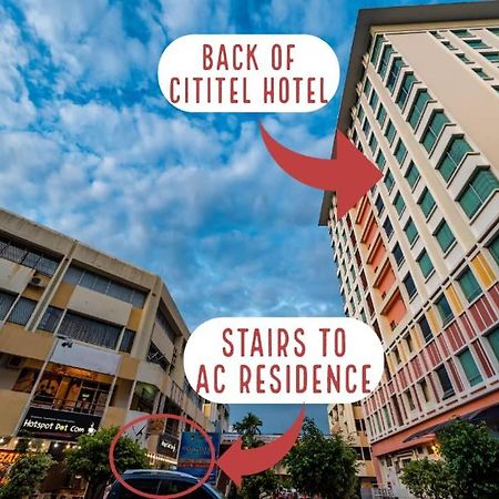 Ac Residence - Behind Cititel Hotel コタキナバル エクステリア 写真