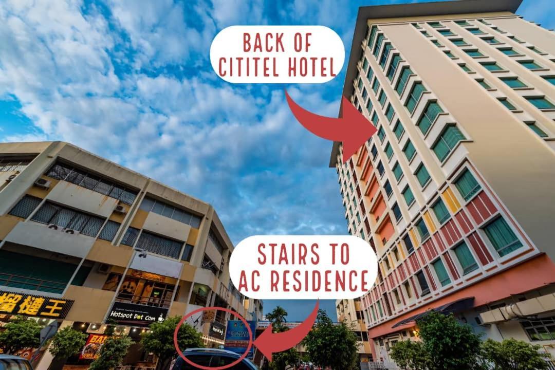 Ac Residence - Behind Cititel Hotel コタキナバル エクステリア 写真